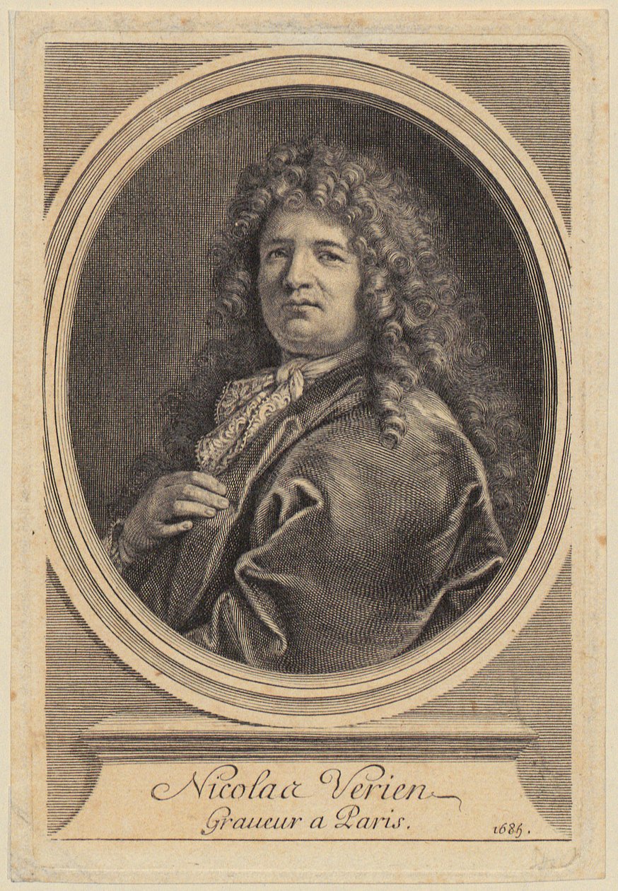 Ritratto di Nicolas Verien da Gérard Edelinck