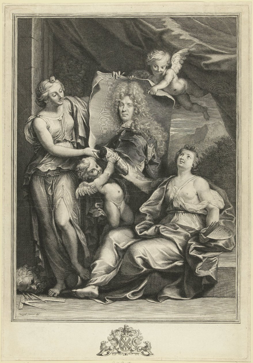 Ritratto di Pierre Vincent Bertin da Gérard Edelinck