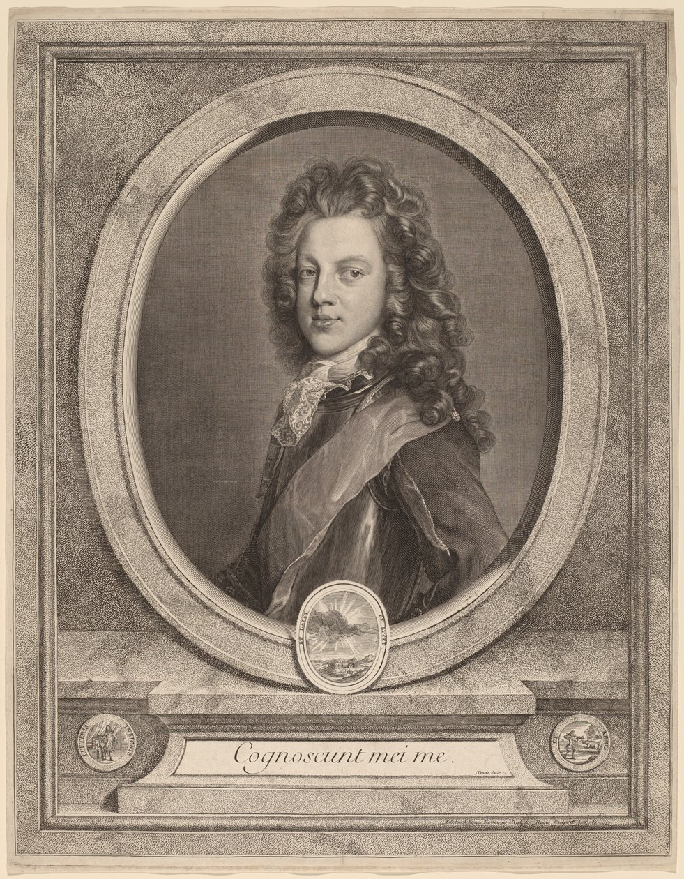 Giacomo III, Principe di Galles da Gerard Edelinck after François de Troy