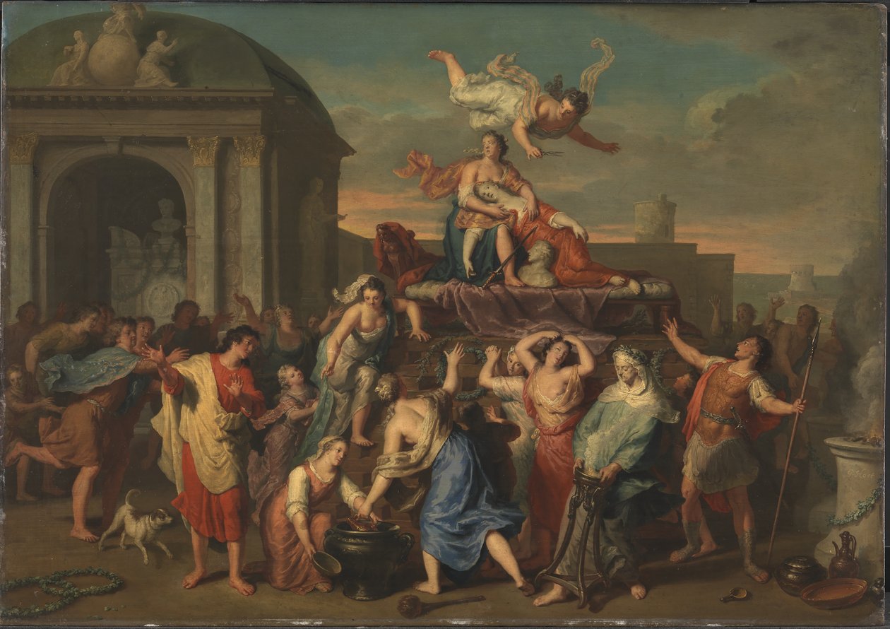 Morte di Didone da Gerard Hoet I