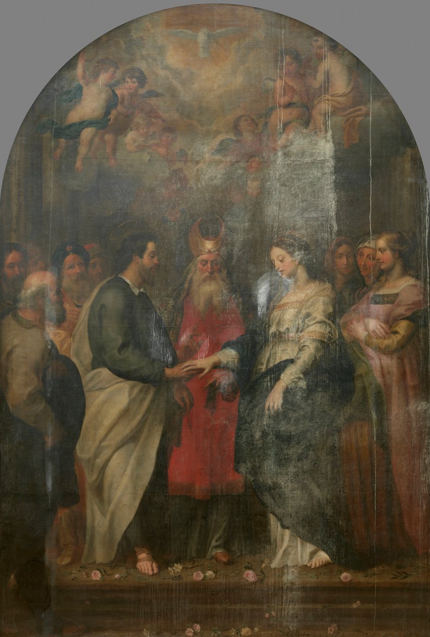 Olandese: Matrimonio di Maria Matrimonio di Maria da Gerard Seghers