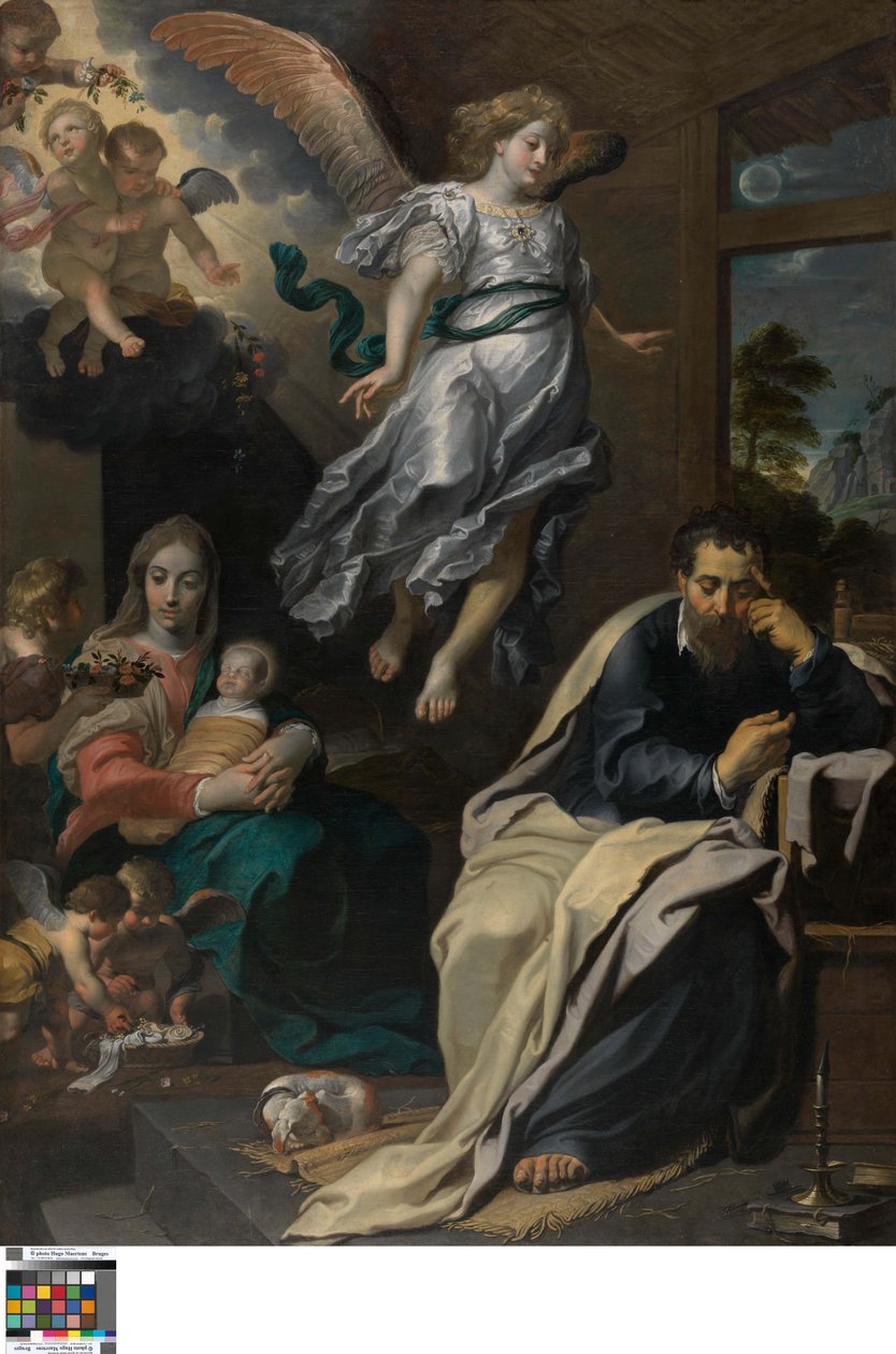 Il sogno di San Giuseppe da Gerard Seghers