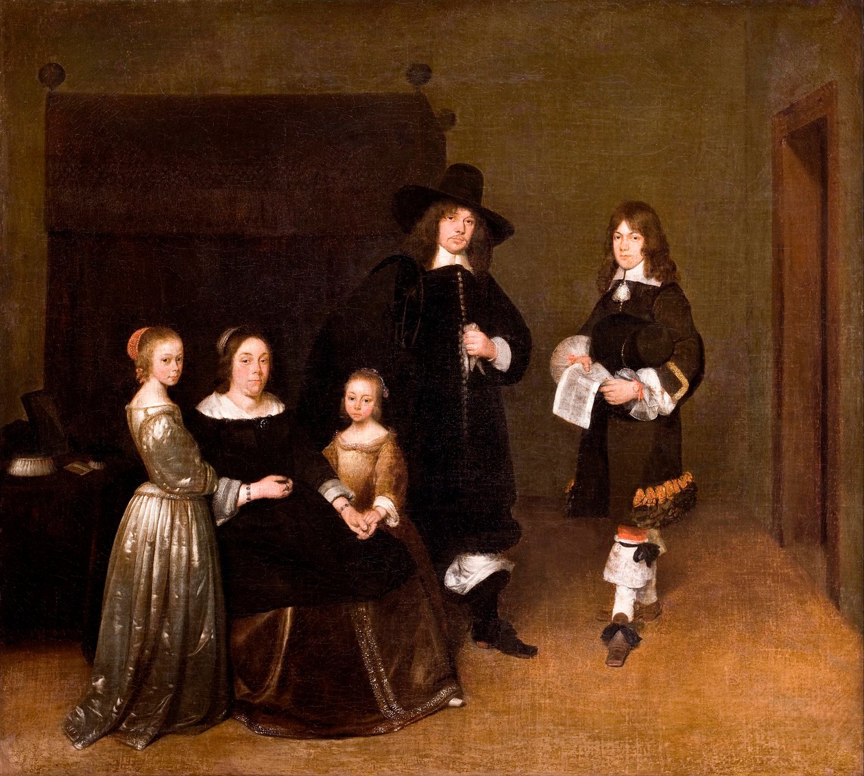 Ritratto di famiglia da Gerard ter Borch