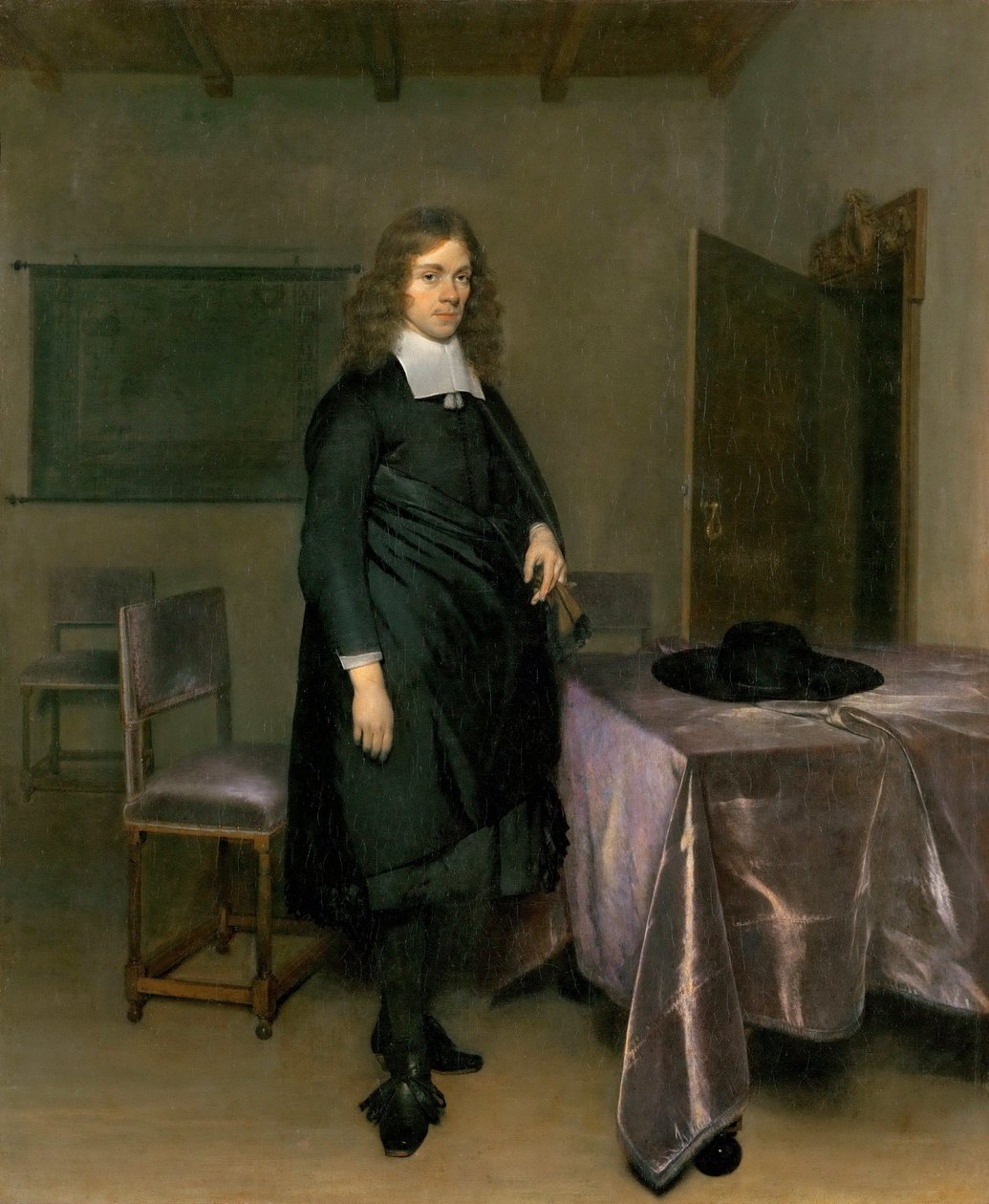 Ritratto di un uomo da Gerard Terborch