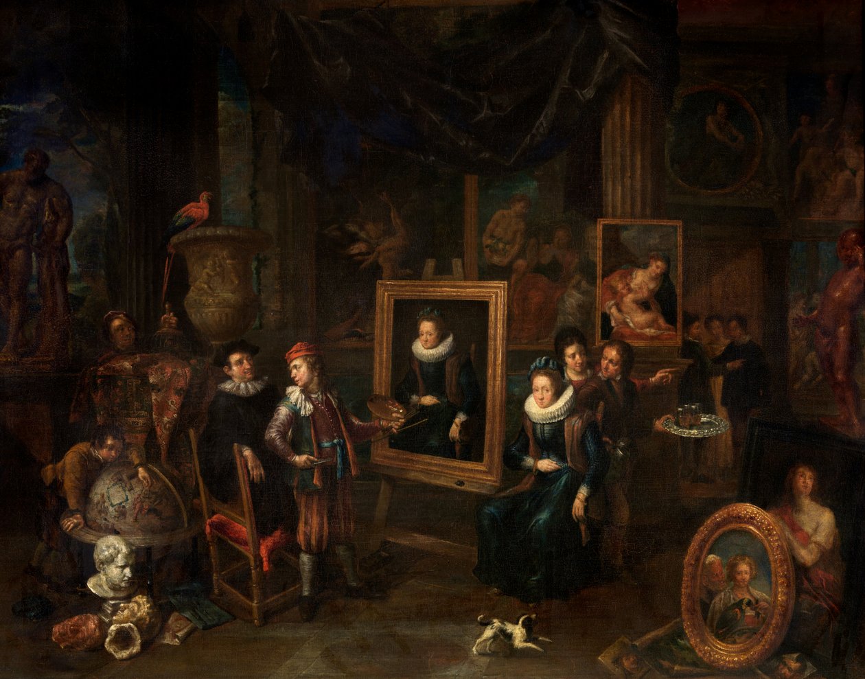 Lo studio dei pittori da Gerard Thomas