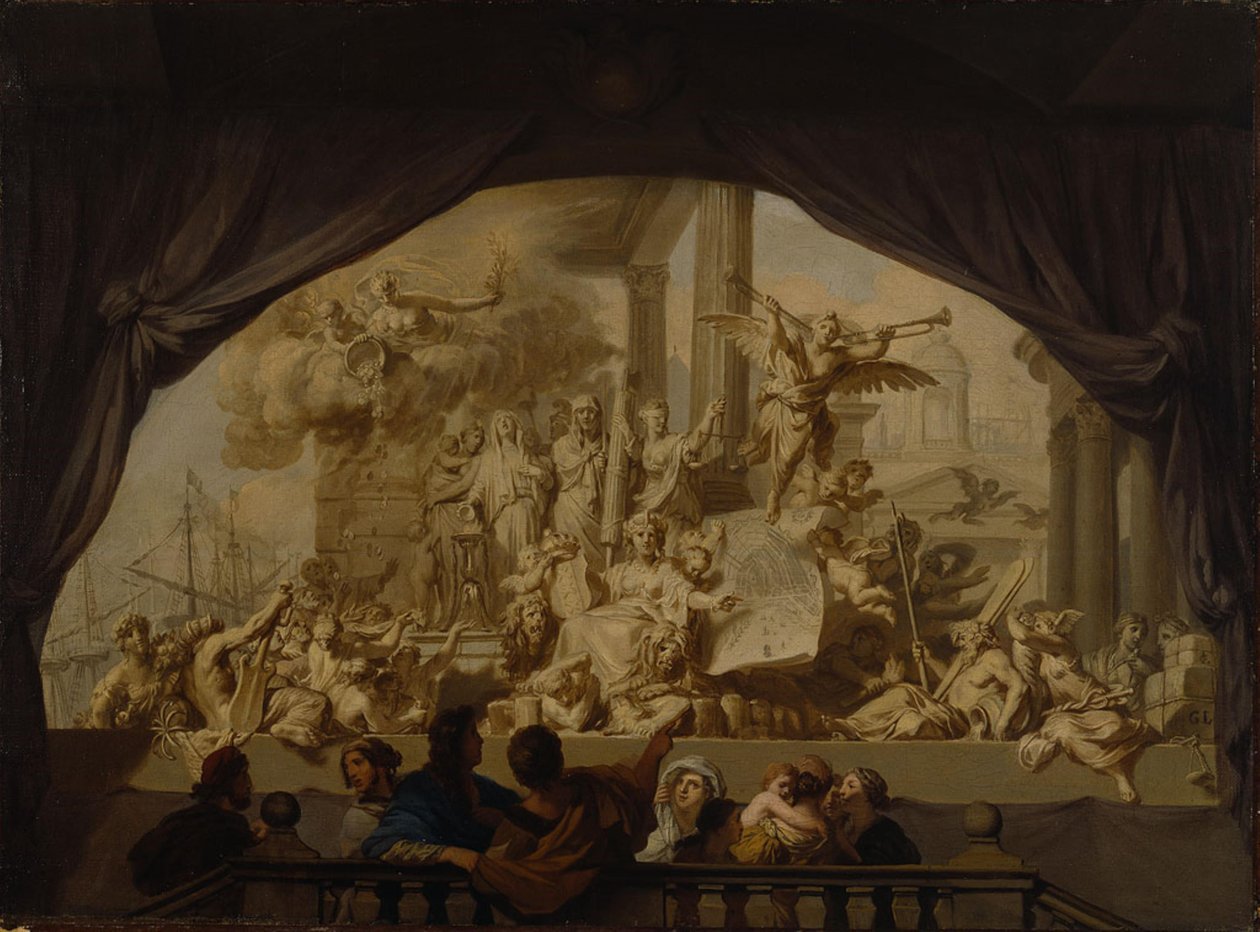 Allegoria della gloria di Amsterdam da Gerard de Lairesse