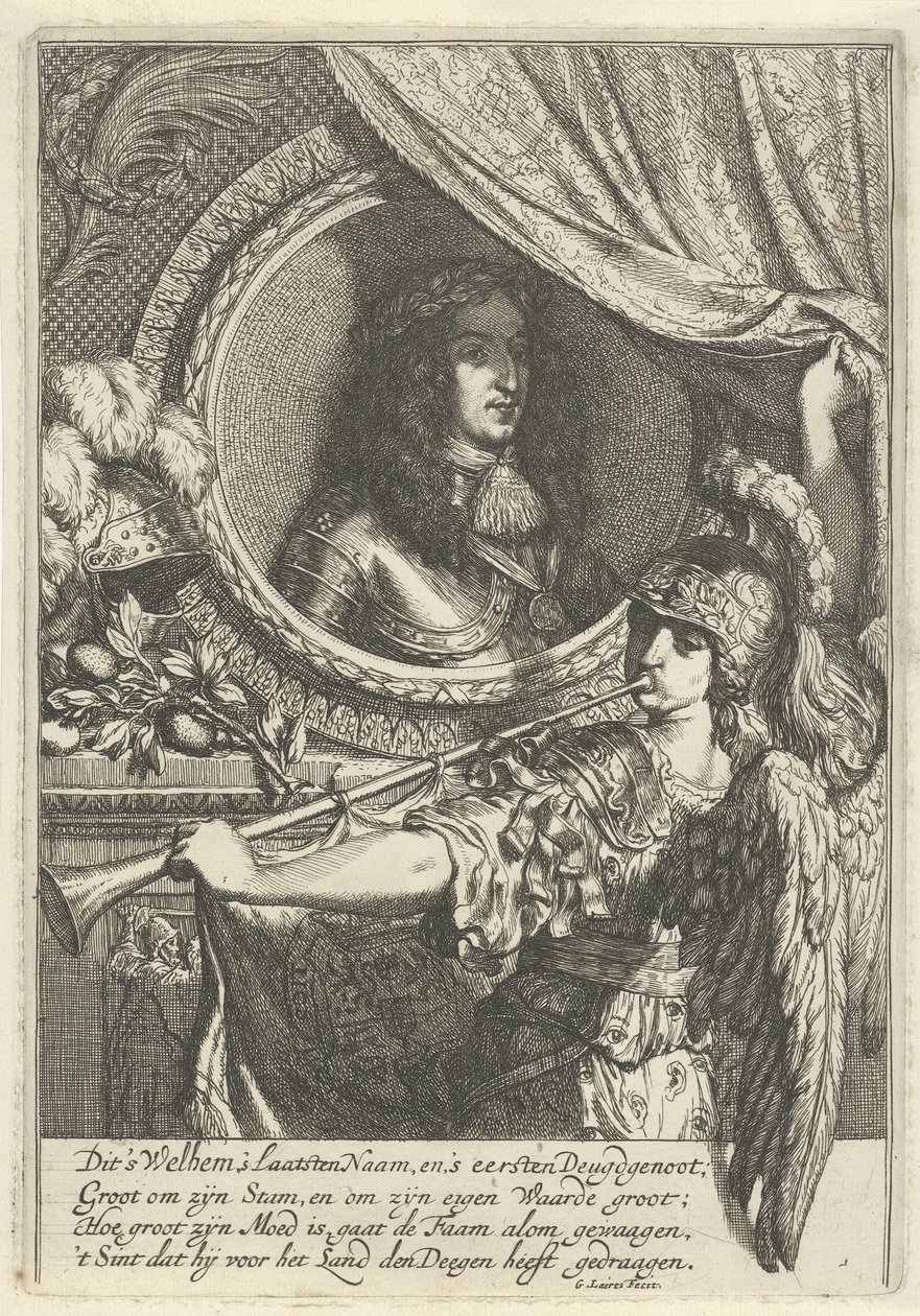 Ritratto del principe Guglielmo III da Gerard de Lairesse