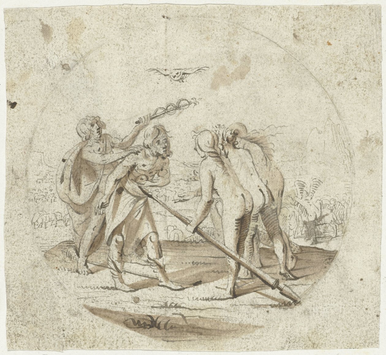 Il giudizio di Paride da Gerard ter Borch (I) (possibly)