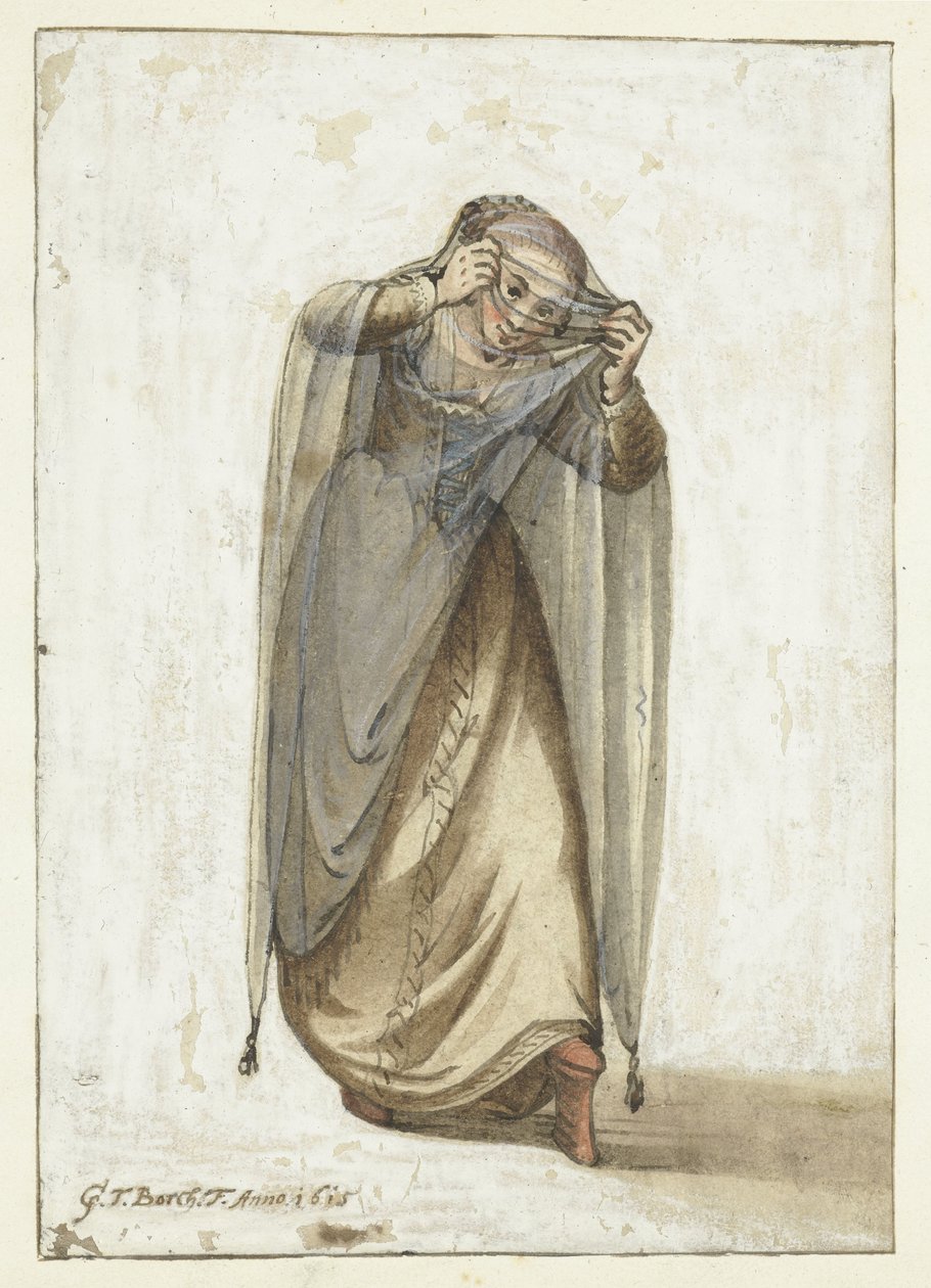 Cortigiana veneziana da Gerard ter Borch (I)