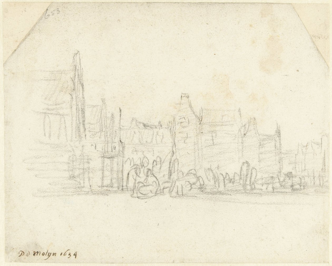 Grote Markt a Haarlem da Gerard ter Borch (II)