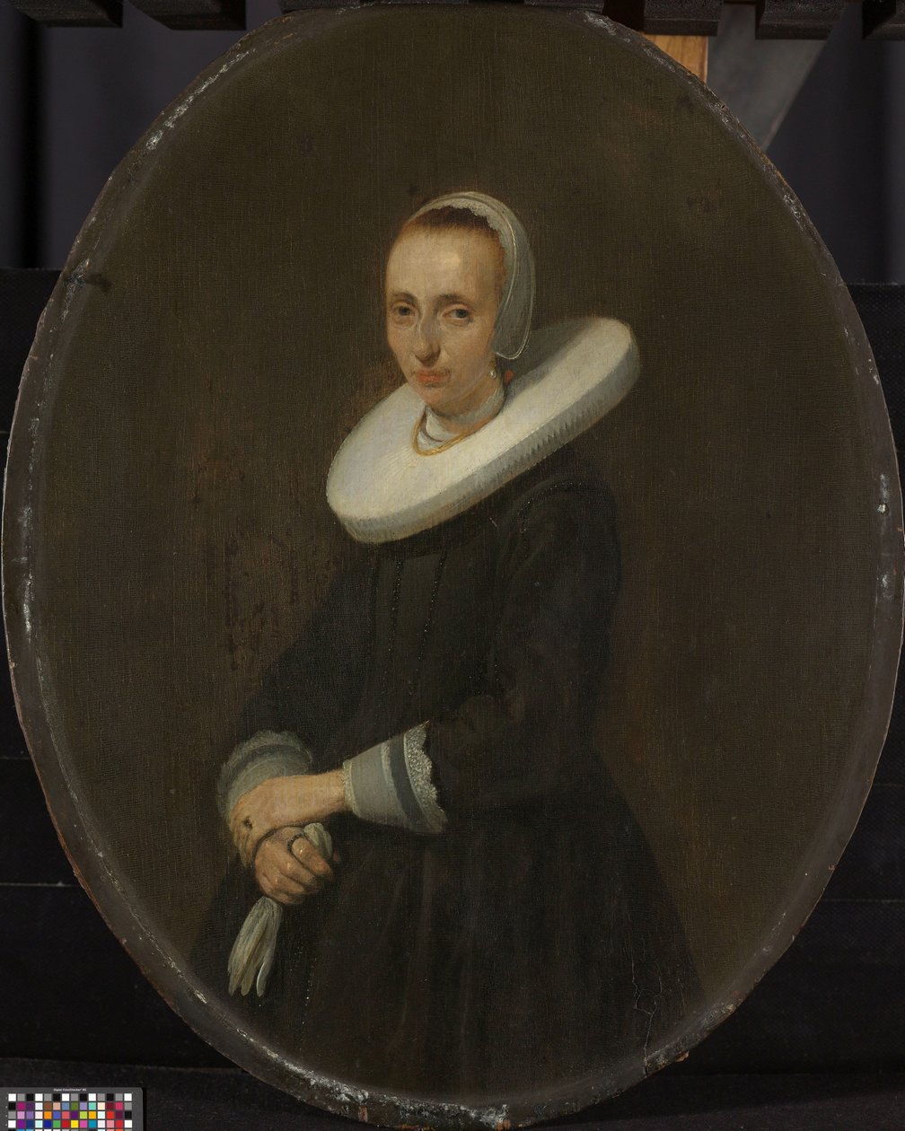 Johanna Bardoel, moglie di Gerard van der Schalcke da Gerard ter Borch (II)
