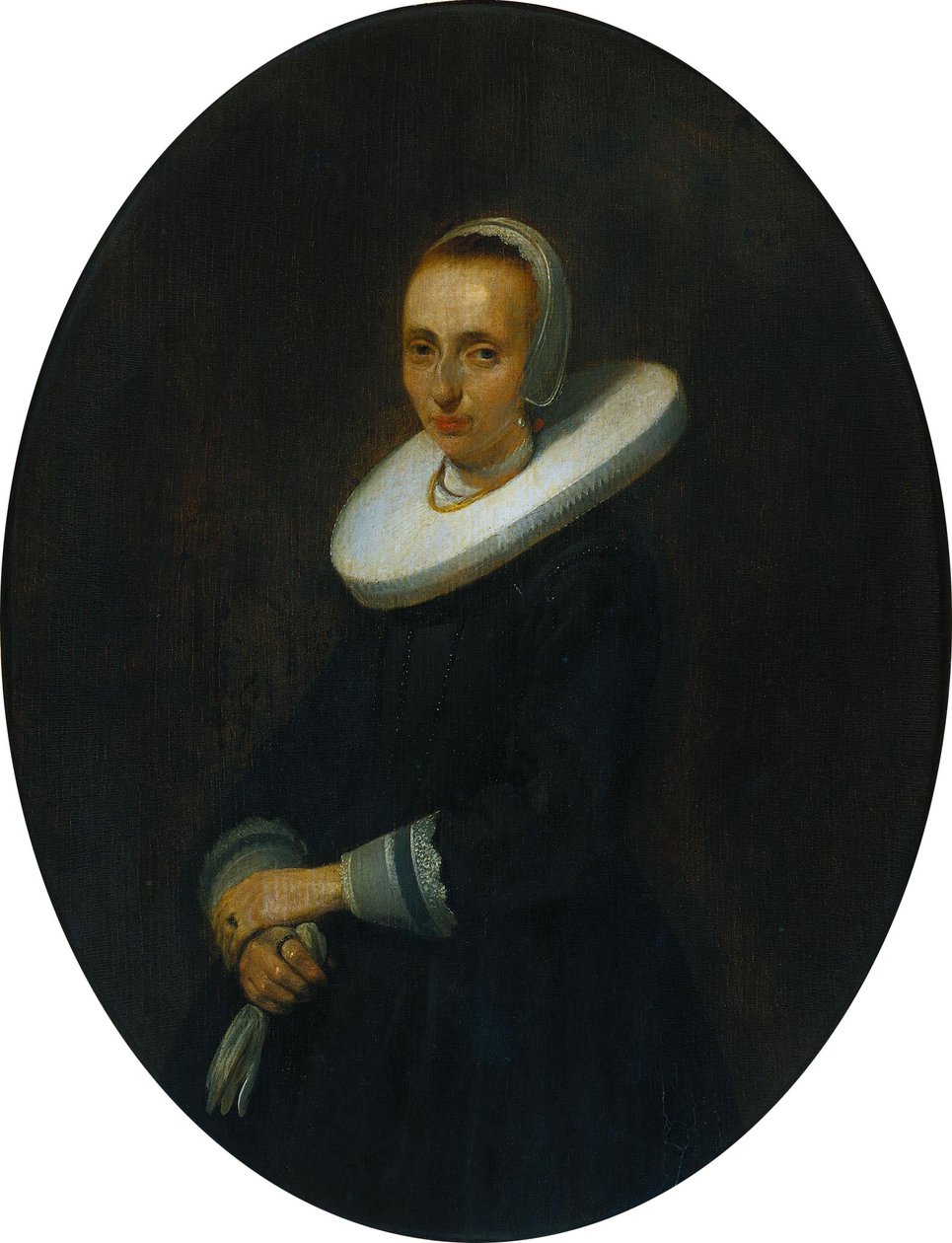 Johanna Bardoel (morta dopo il 1667). Moglie di Gerard van der Schalcke da Gerard ter Borch