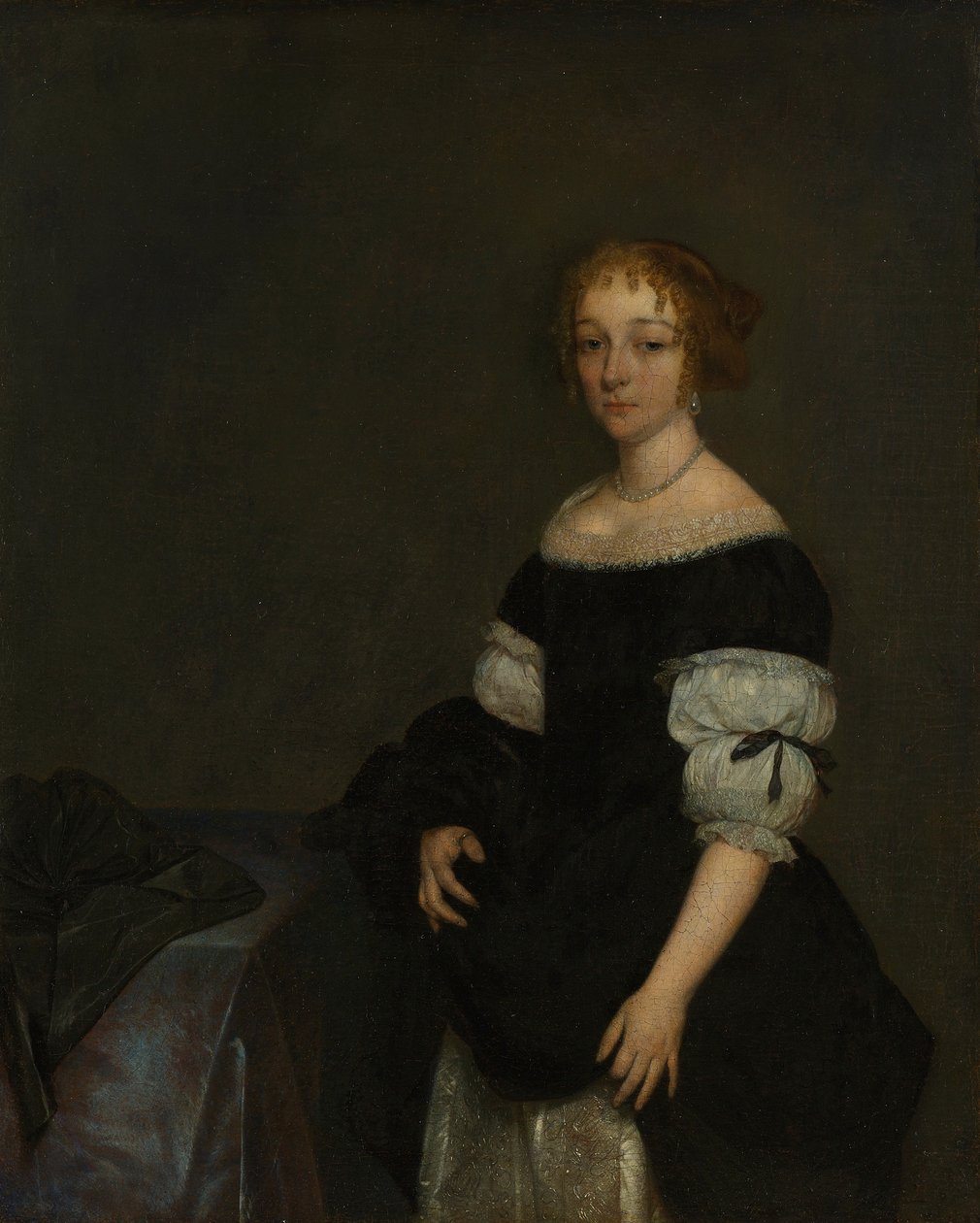 Ritratto di Aletta Pancras (1649-1707). da Gerard ter Borch