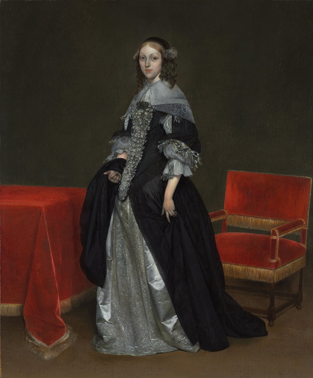 Ritratto di una donna, c. 1665 da Gerard ter Borch