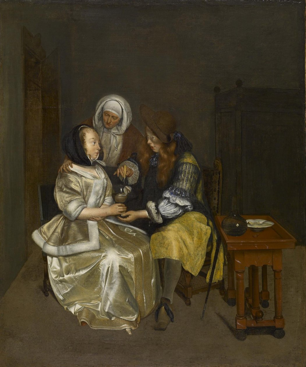 Un bicchiere di limonata da Gerard ter Borch
