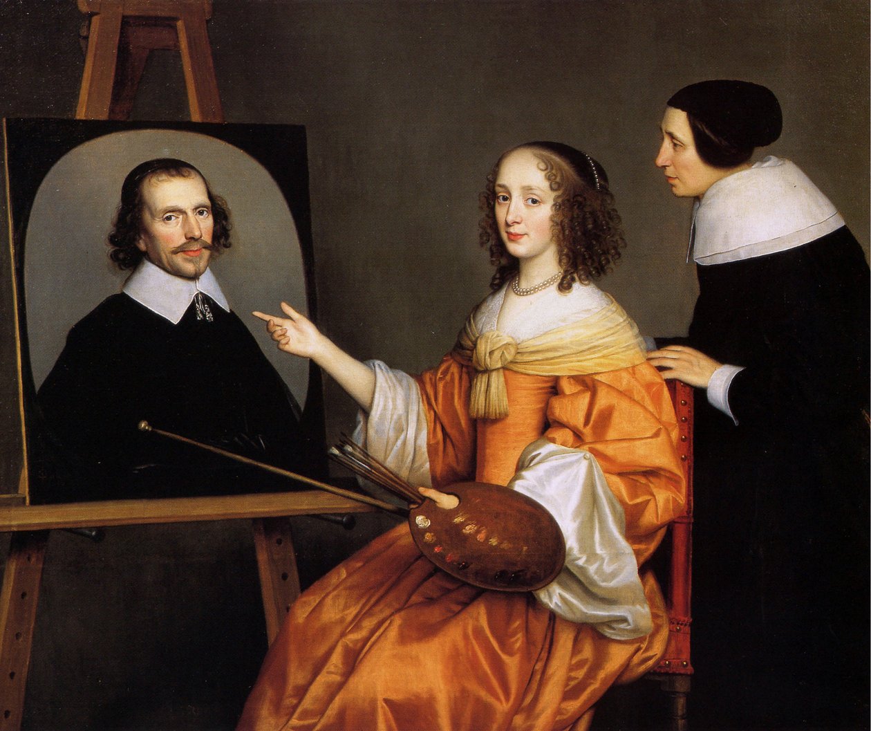 Olandese: Margaretha Maria de Roodere (c. 1625-1666) Margaretha Maria de Roodere (c. 1625-1666) da Gerard van Honthorst