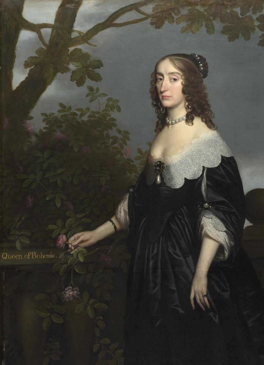 Elisabetta Stuart, regina di Boemia da Gerard van Honthorst