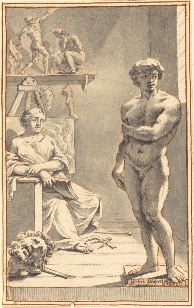 Allegoria della scultura da Gerard van Houten
