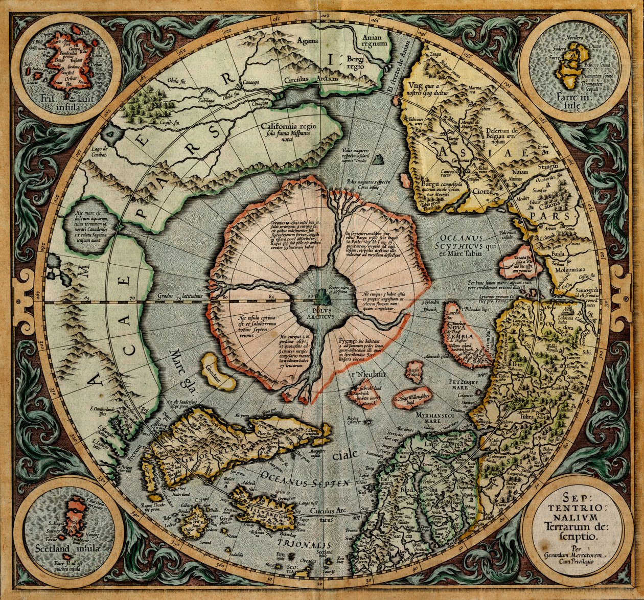  da Gerardus (after) Mercator