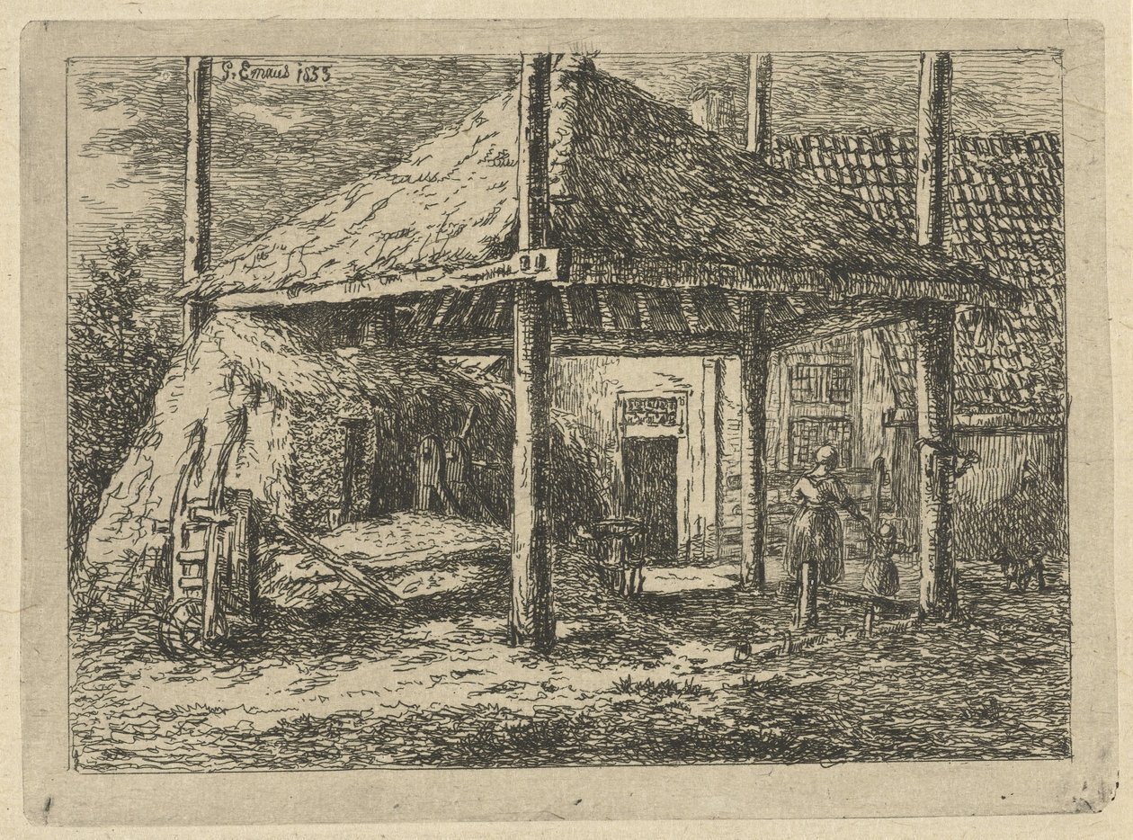 Pagliaio da Gerardus Emaus de Micault
