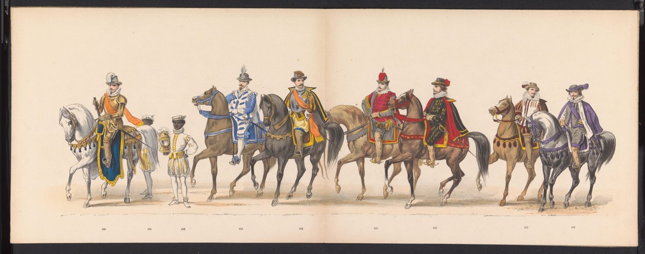 Mascherata degli studenti di Leida, 1875 (tavola 10) da Gerardus Johannes Bos