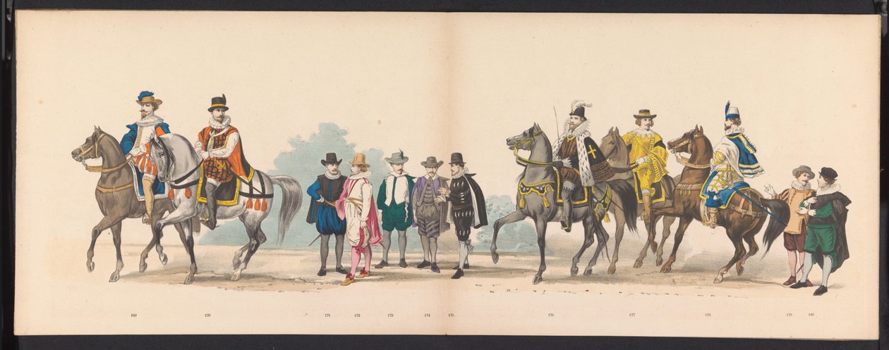 Mascherata degli studenti di Leida, 1875 (tavola 11) da Gerardus Johannes Bos