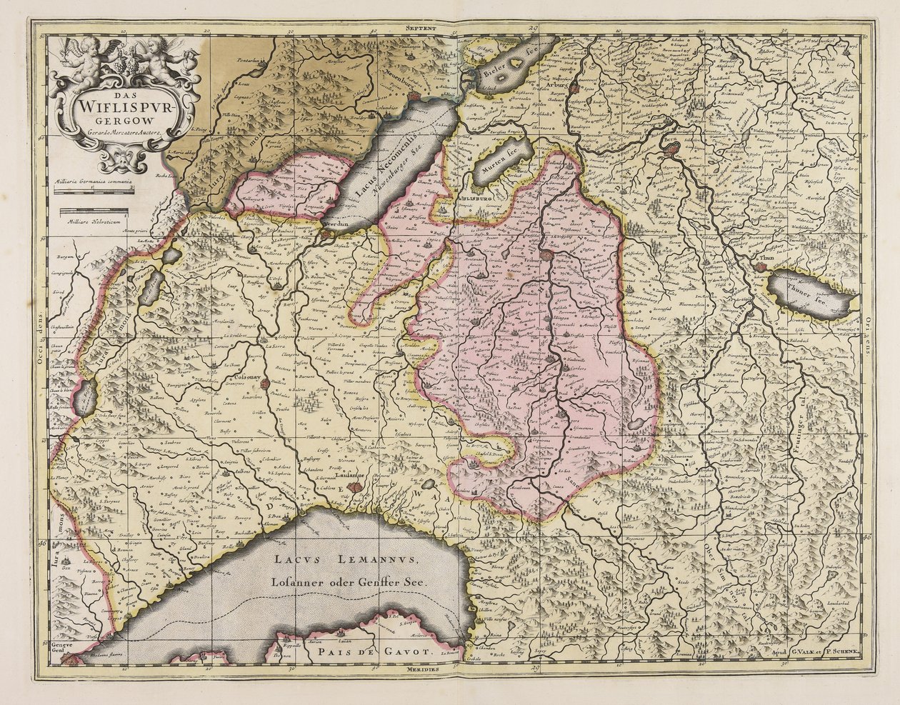Das Wiflispurgergow / Gerardo Mercatore auctore da Gerardus Mercator