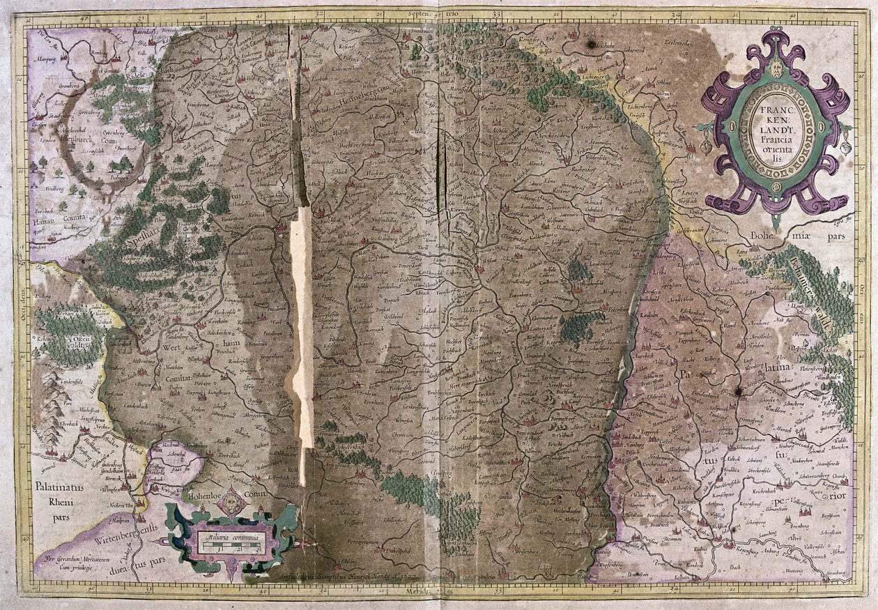 Francia (incisione) da Gerardus Mercator