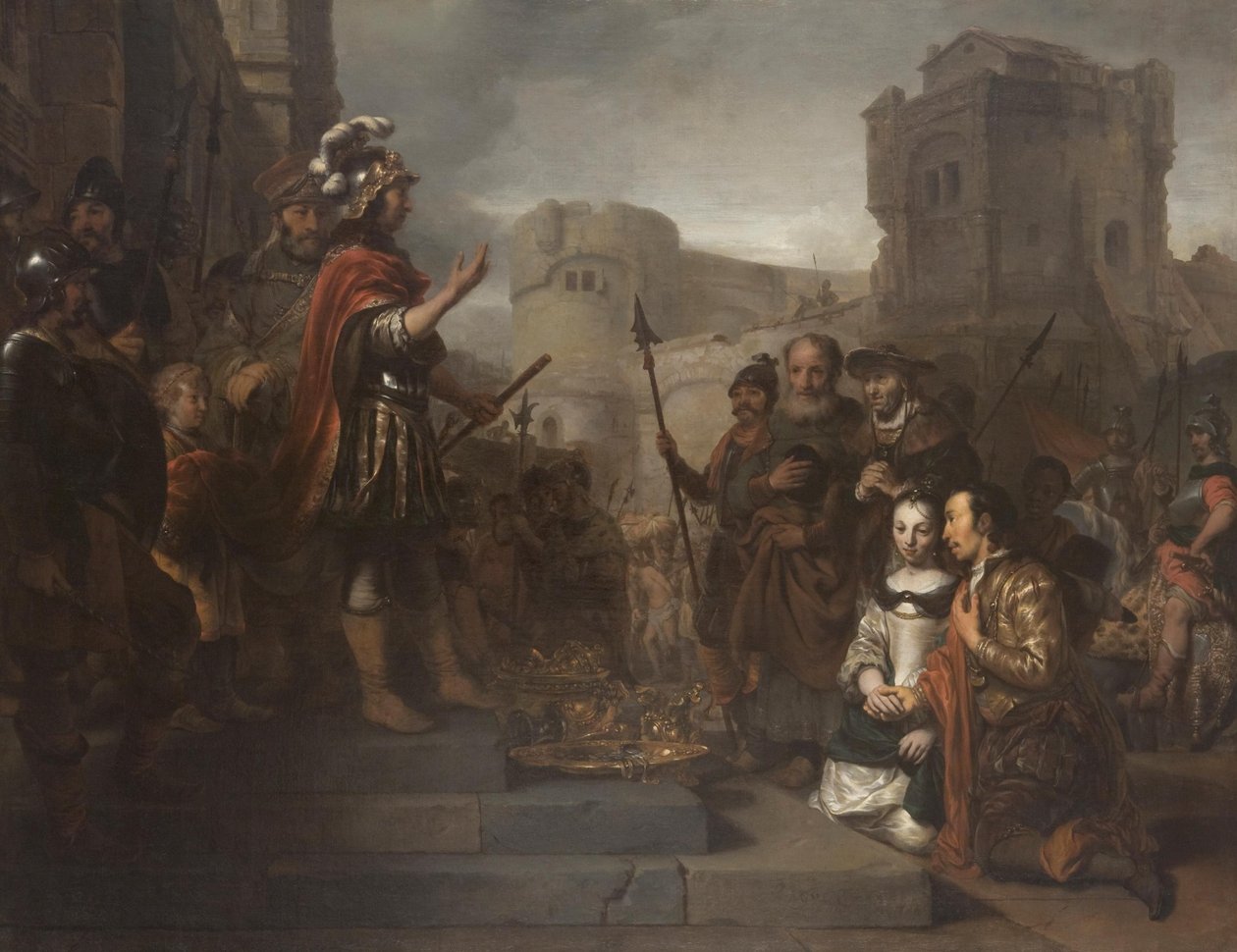 La continenza di Scipione da Gerbrand van den Eeckhout
