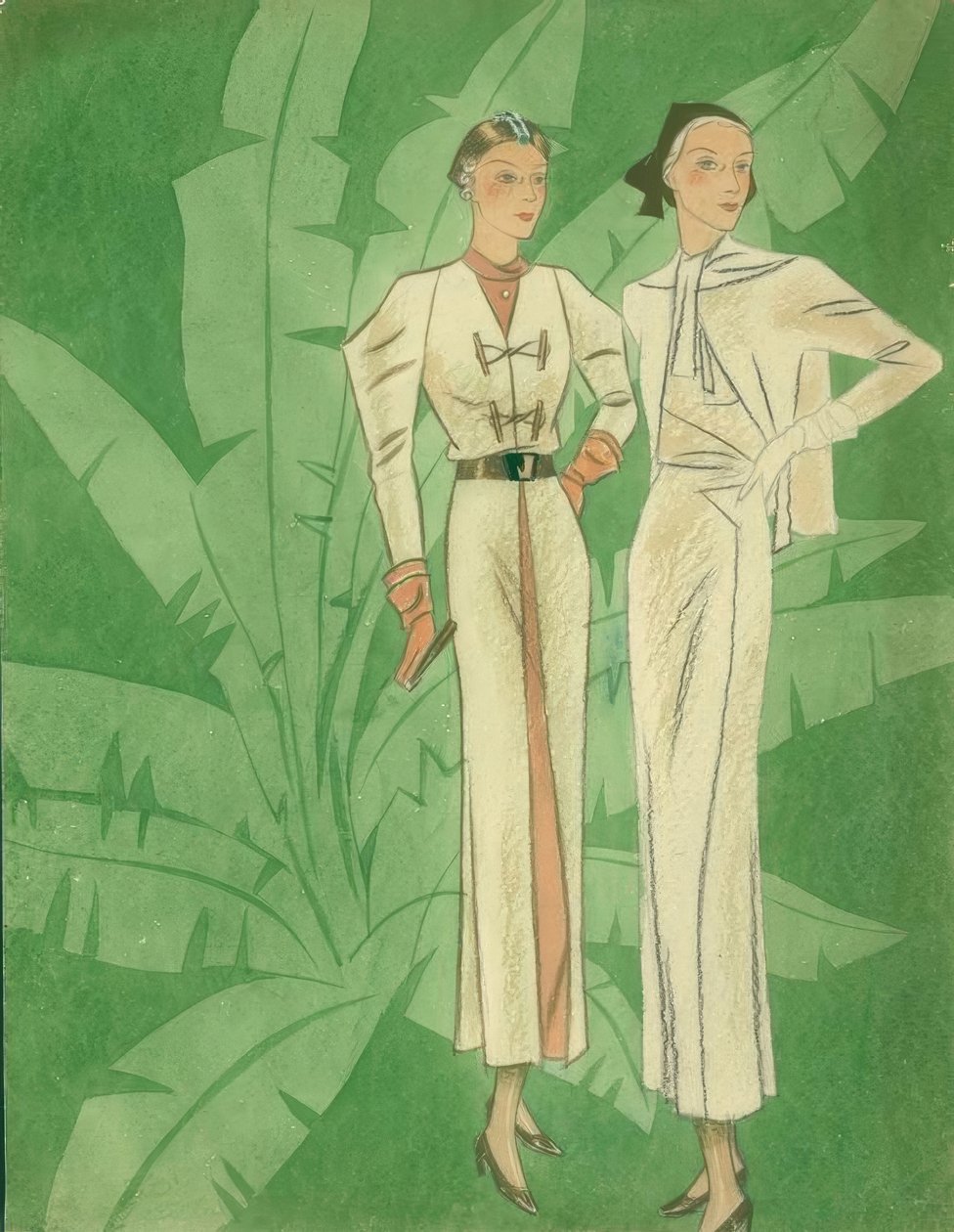 Moda femminile 1934 da Gerd Hartung