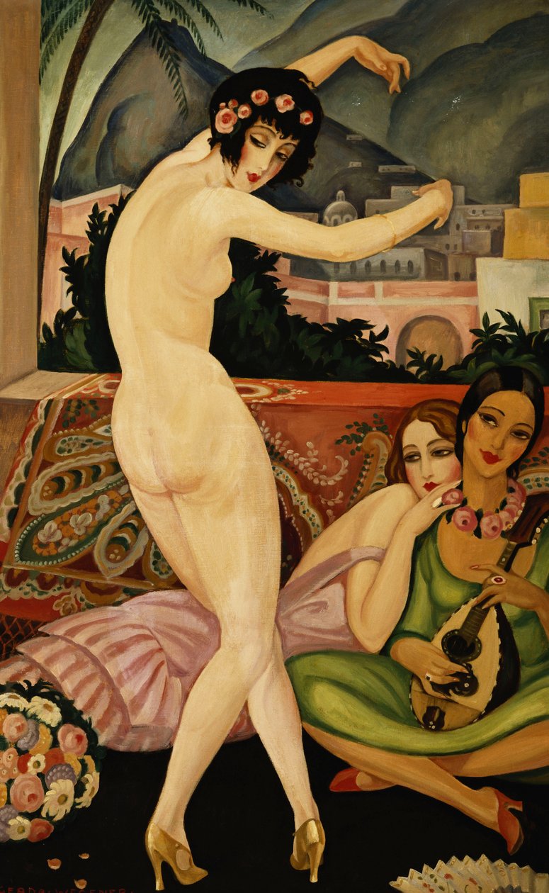 La danzatrice da Gerda Marie Frederike Wegener