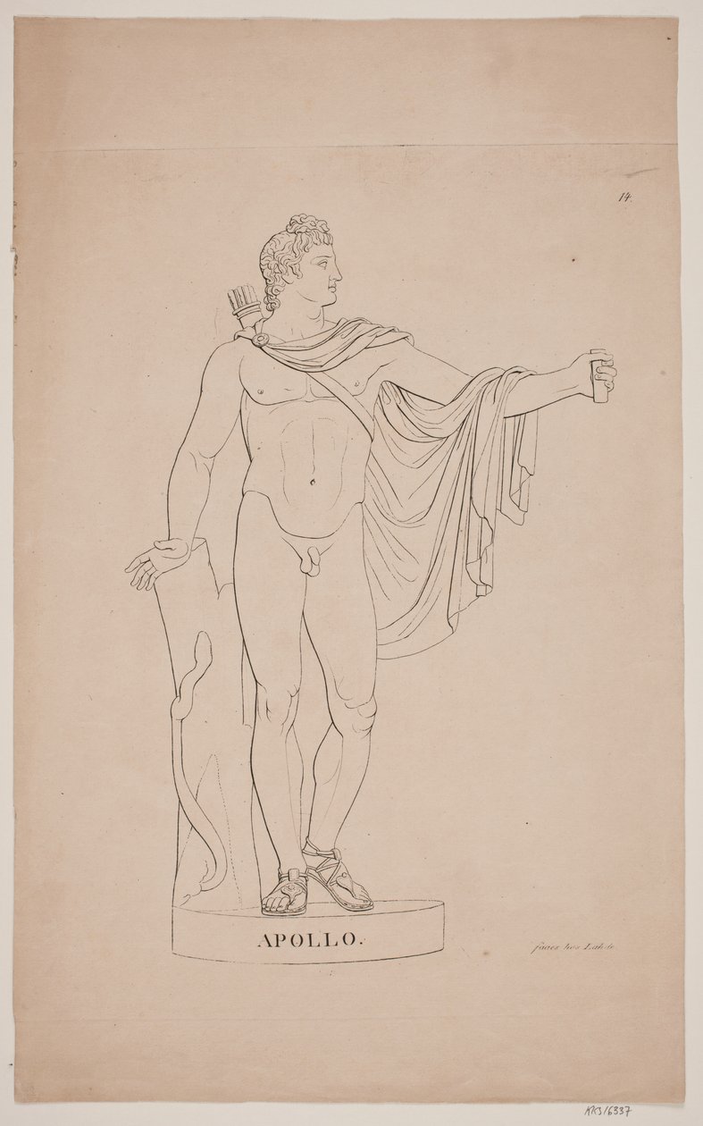 Apollo da Gerhard Ludvig Lahde
