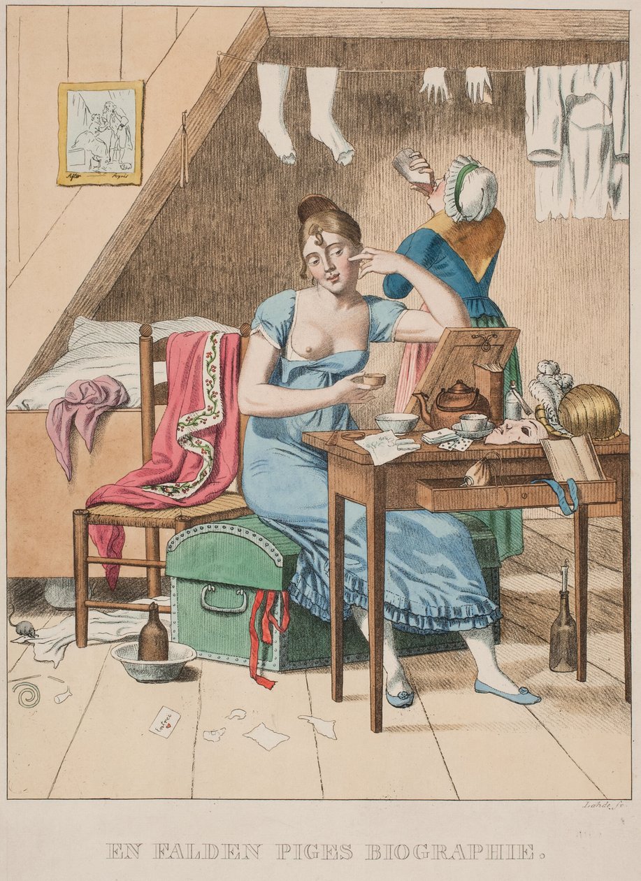 Biografia di una ragazza caduta. Nr. 3 da Gerhard Ludvig Lahde