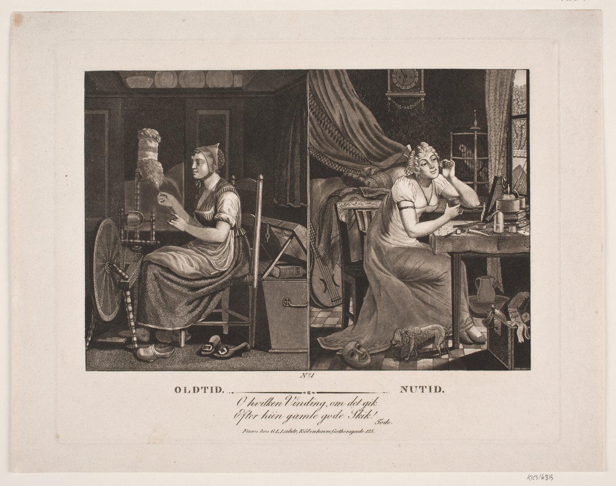 Antichità - modernità n. 1 da Gerhard Ludvig Lahde