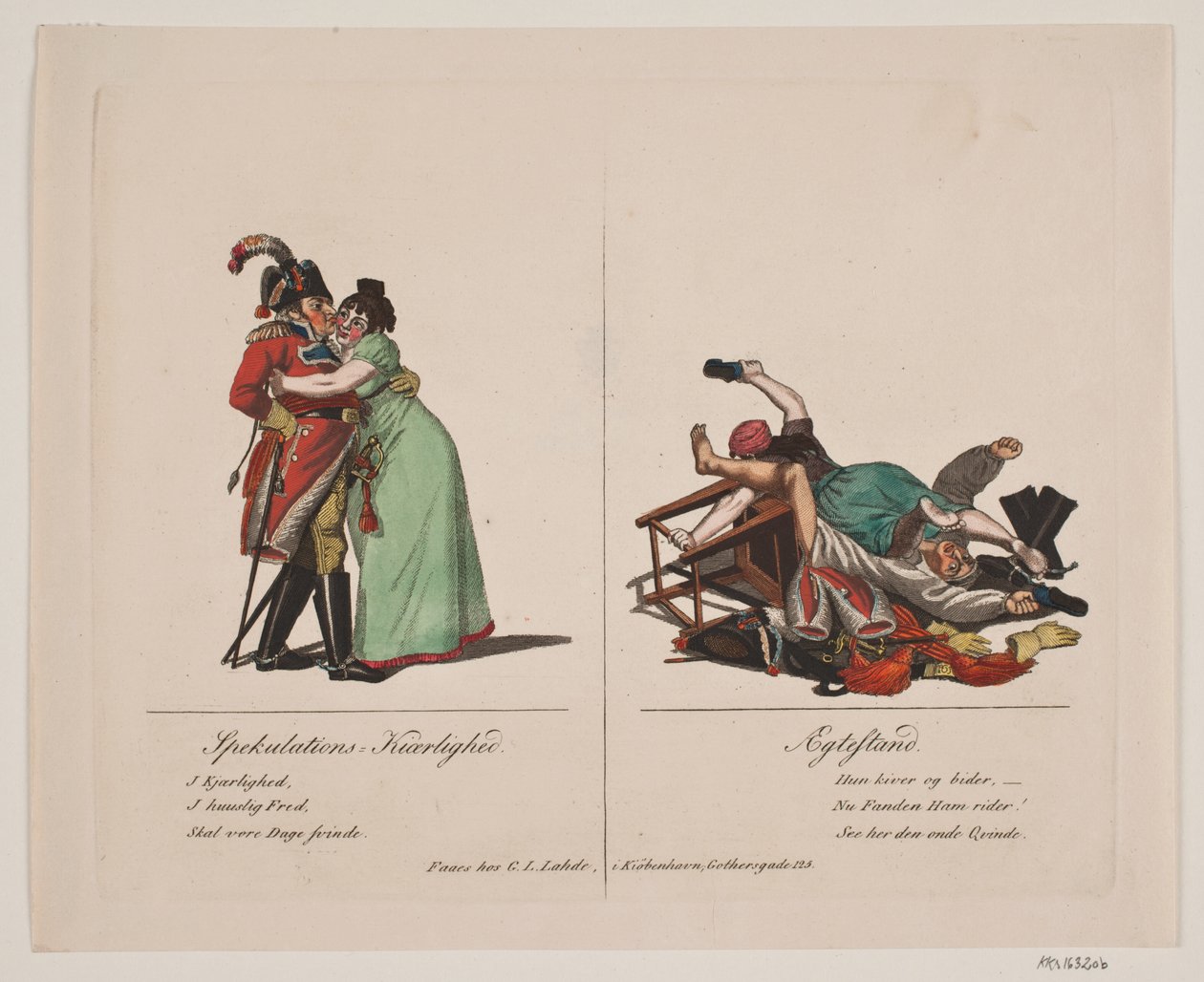 Amore speculativo - Matrimonio da Gerhard Ludvig Lahde