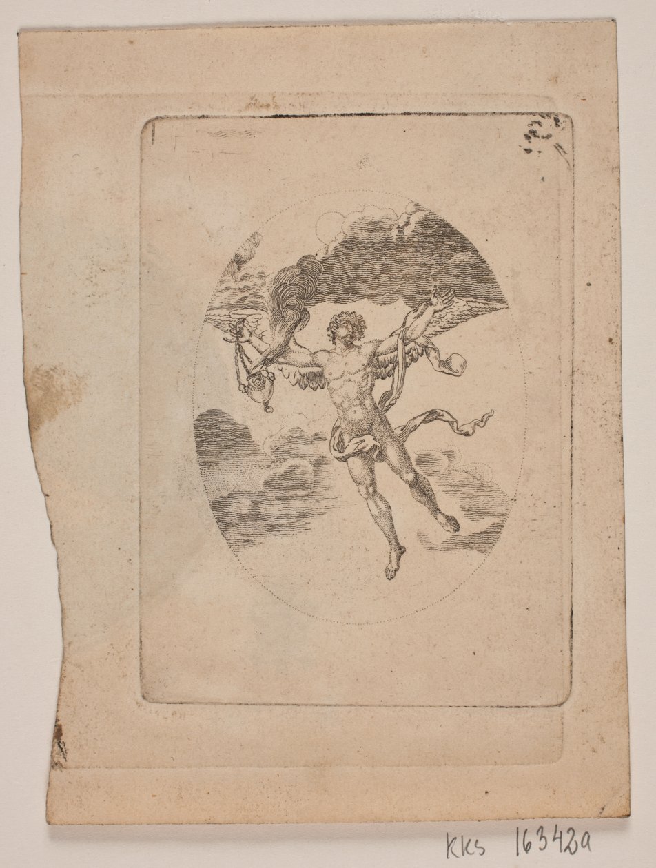 Angelo fluttuante da Gerhard Ludvig Lahde