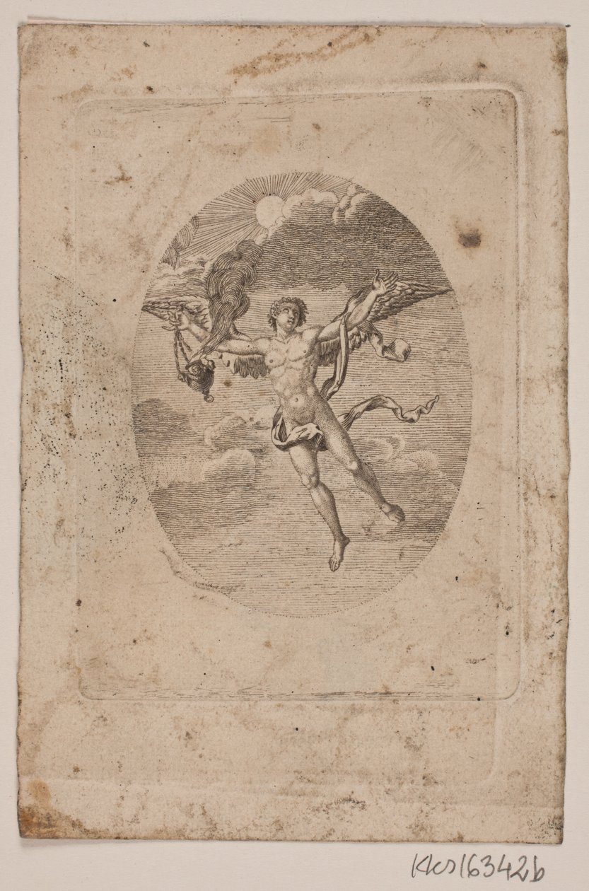 Angelo fluttuante da Gerhard Ludvig Lahde