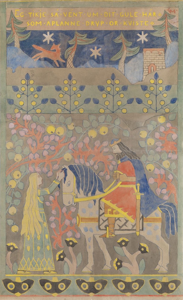 Das gelbe Haar da Gerhard Munthe