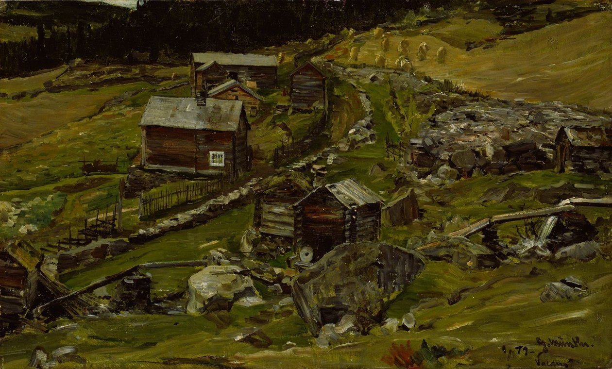 Fattoria a Valdres da Gerhard Munthe