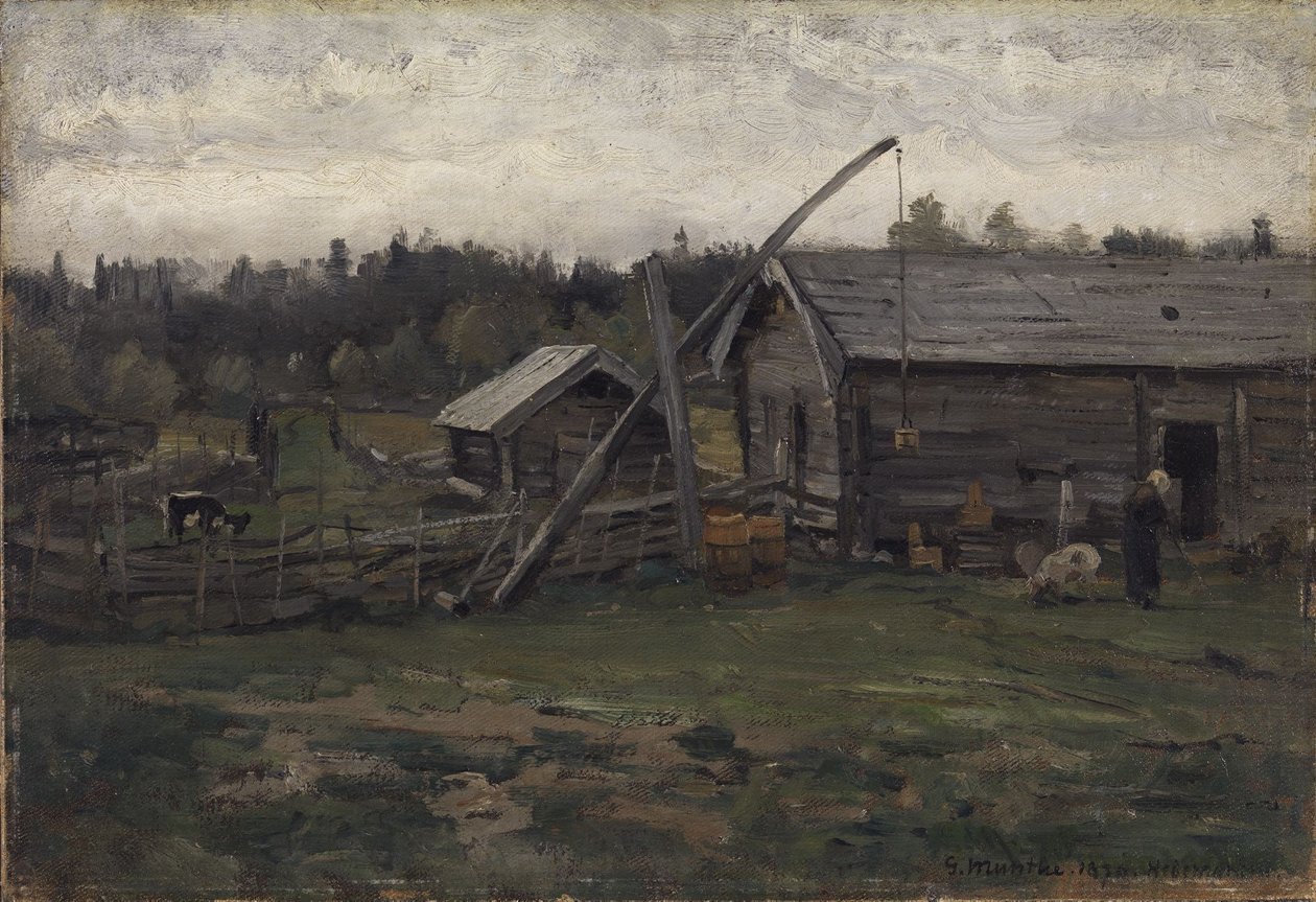 Vecchia stalla, Hedmark da Gerhard Munthe