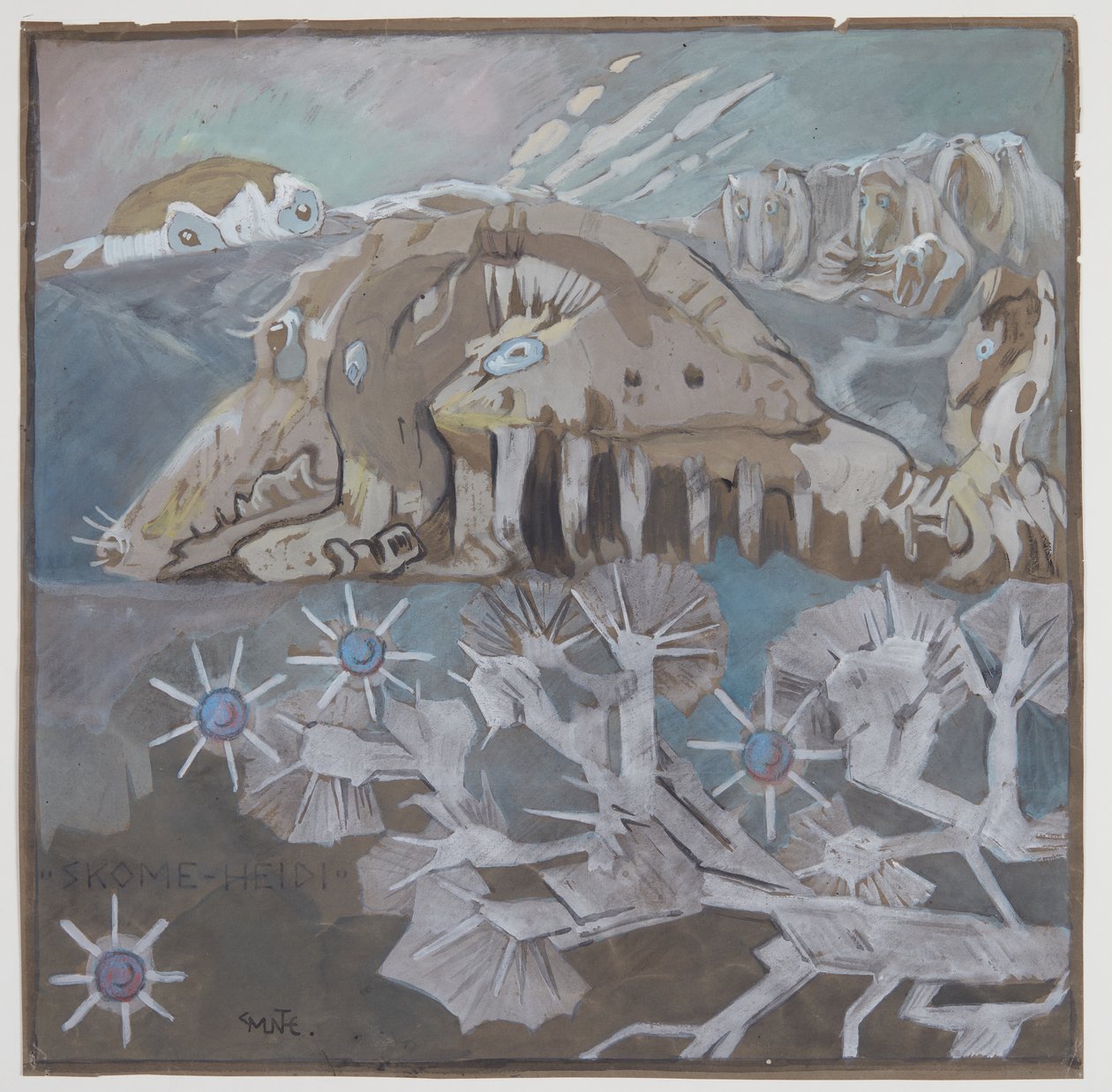 Alte montagne da Gerhard Munthe