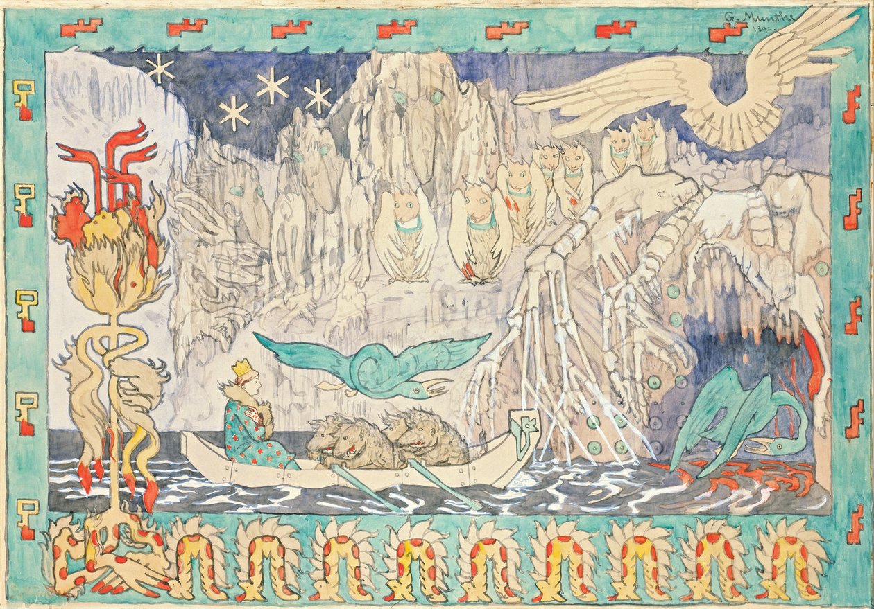 La tana del gigante da Gerhard Munthe