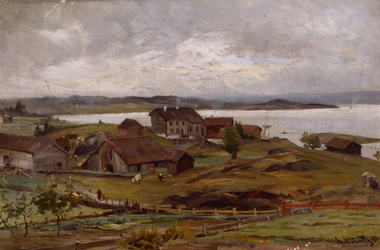 Immagine della spiaggia da Gerhard Peter Frantz Vilhelm Munthe