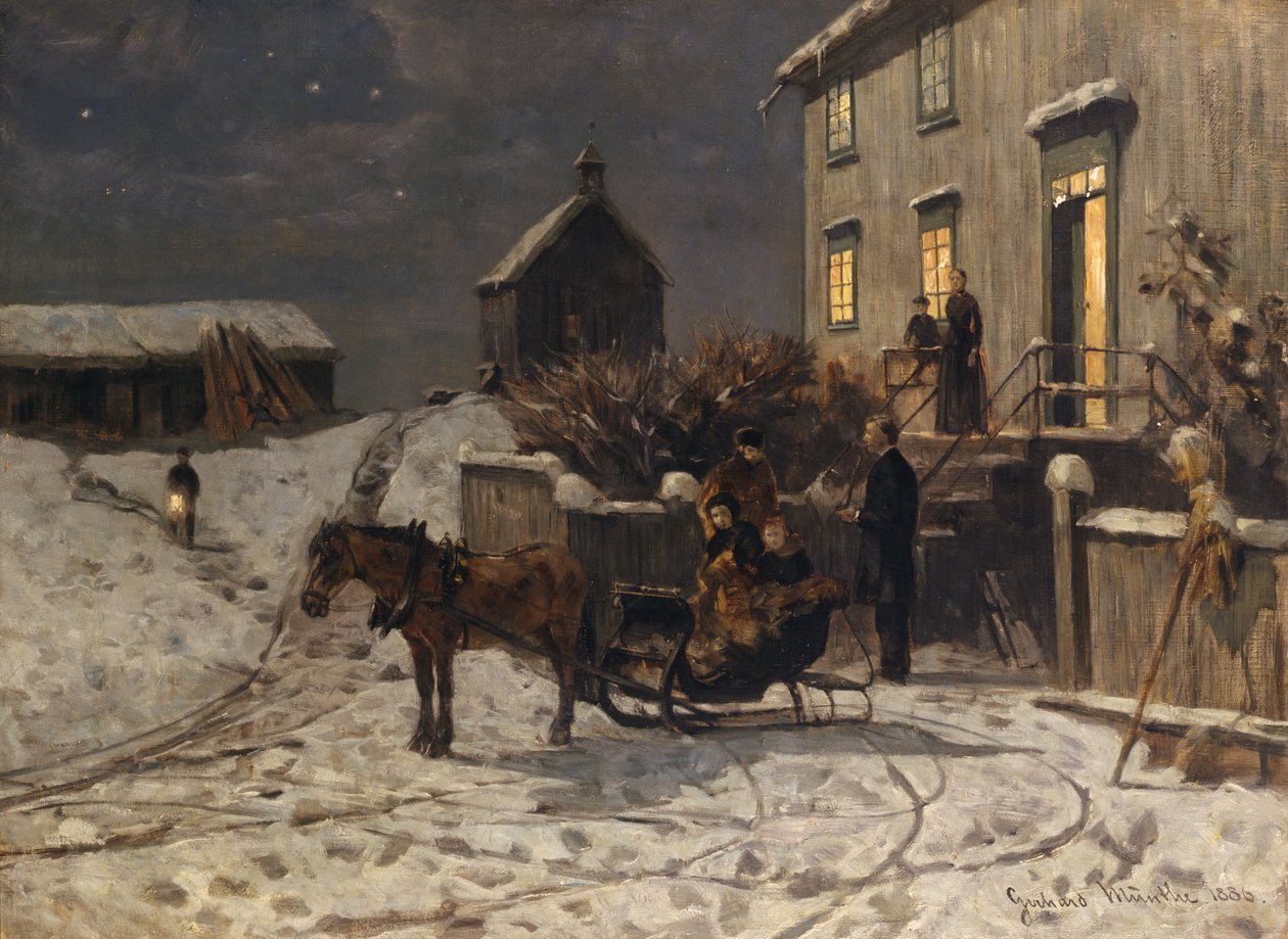 Atmosfera natalizia da Gerhard Peter Frantz Vilhelm Munthe