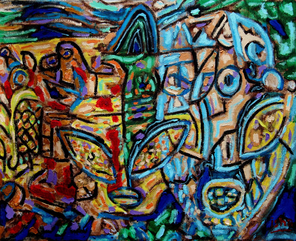 Astratto alieno, 2019 da Gerhardt Isringhaus