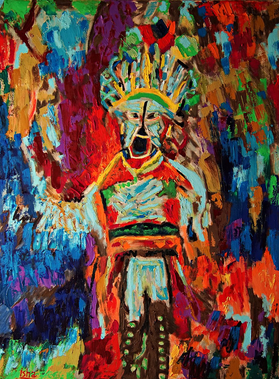 Sciamano Inca, 2019 da Gerhardt Isringhaus