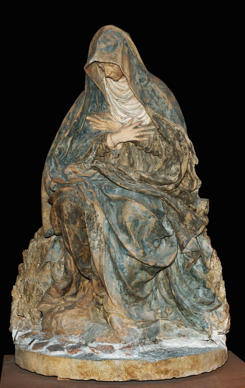 La Madonna Addolorata - Mater Dolorosa ... da Germain (attr to) Pilon