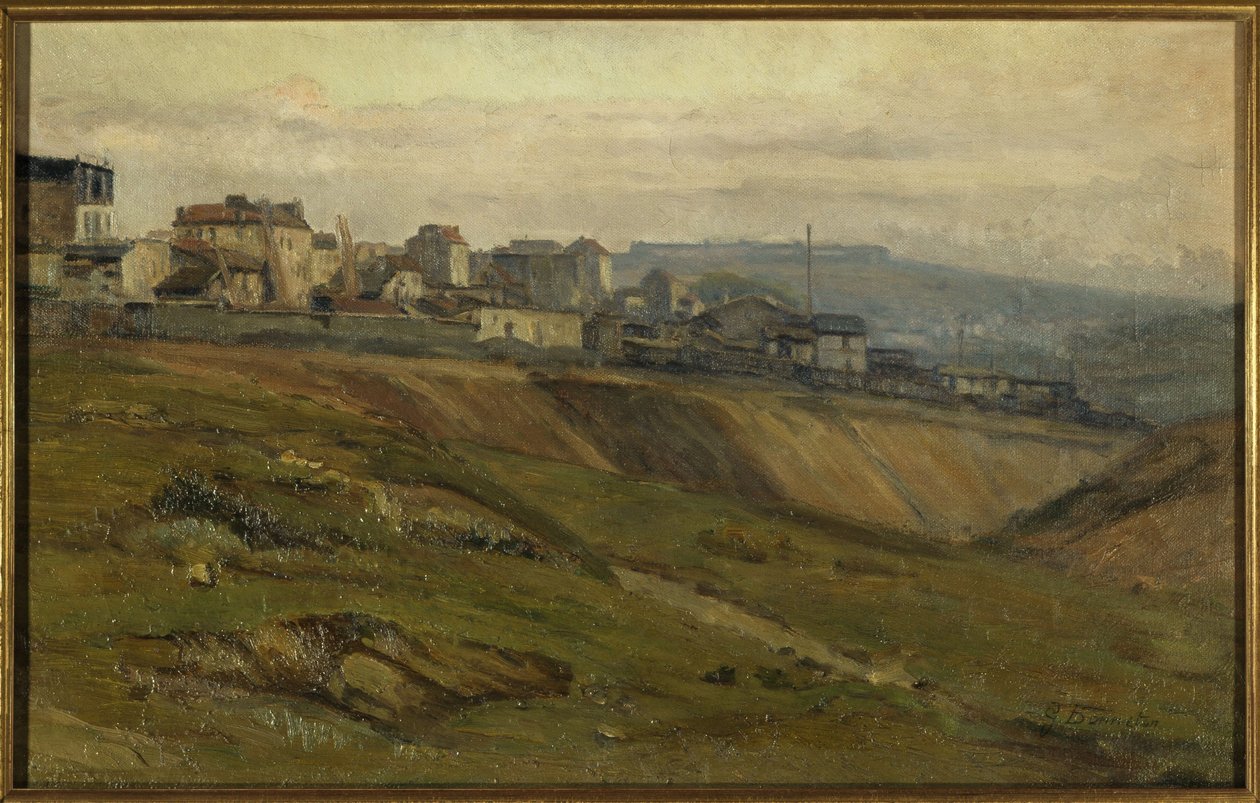 Rue du Moulin-des-Prés, circa 1900 da Germain Eugene Bonneton