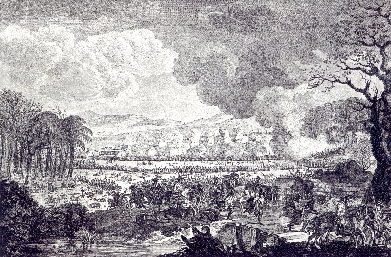 Battaglia di Rossbach, 5 novembre 1757 da German School