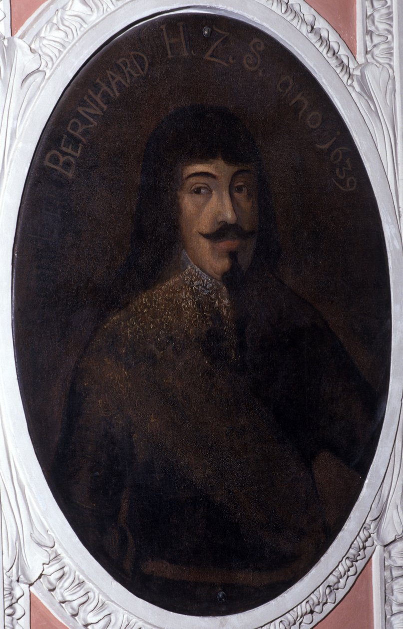 Bernhard von Weimar, Duca di Sassonia da German School